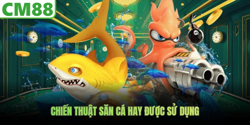 Chiến thuật săn cá hay được sử dụng