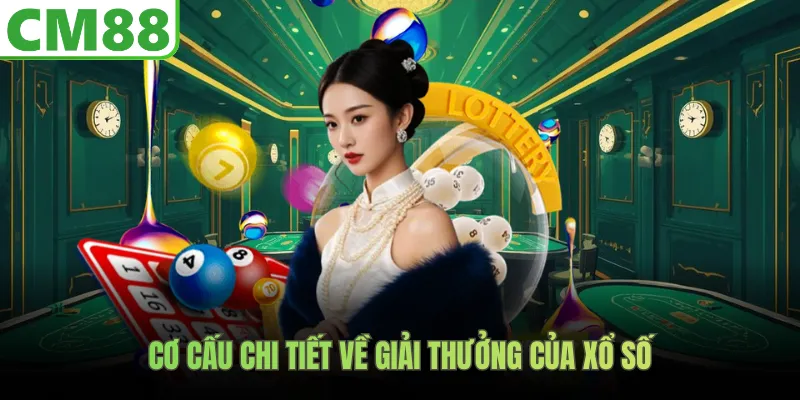 Cơ cấu chi tiết về giải thưởng của xổ số