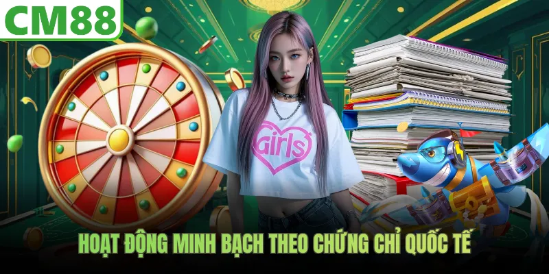 Hoạt động minh bạch theo chứng chỉ quốc tế